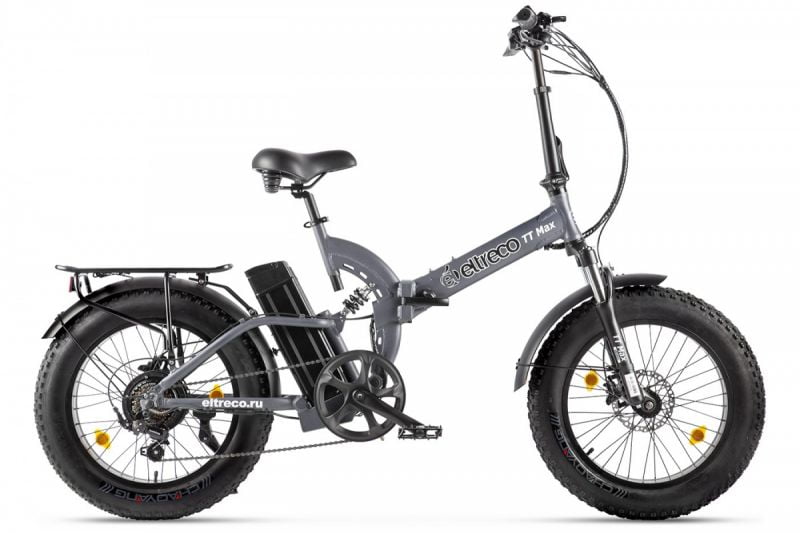 Электровелосипед Eltreco TT Max серый матовый Электровелосипед Eltreco TT Max серый матовый
