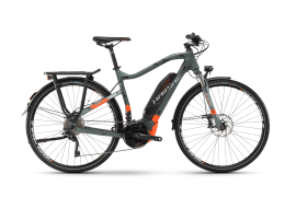 Электровелосипед Haibike Sduro Trekking 8.0 men 500Wh 20s XT Серый с Оранжевым original 2018
