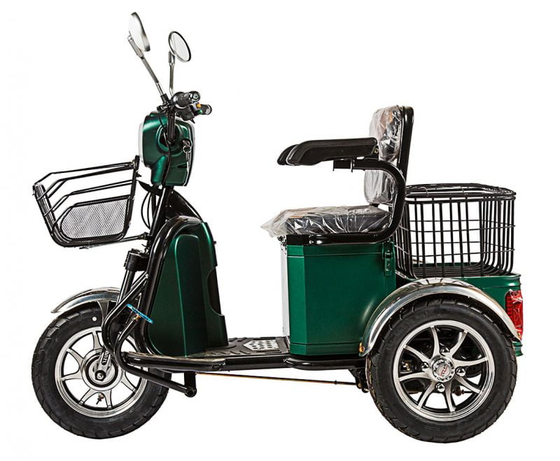 Электротрицикл Trike 500W Greengo V5 500W с АКБ в комплекте Электротрицикл Trike 500W Greengo V5 500W с АКБ в комплекте